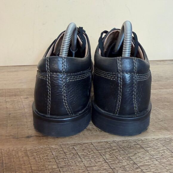 APEX MEN'S walking shoes OXFORD - BLACK size 41 - Picture 2 of 9